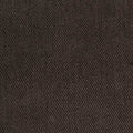 Chocolate Brown Cotton Flat Cap