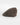 Chocolate Brown Cotton Flat Cap