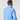 Classic Fit Deep Blue Cotton Poplin Shirt with Cut - away Collar & Two Button Cuff