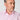 Classic Fit Pink Fine Bengal Stripe Cotton Poplin Shirt with Classic Collar & Two Button Cuff