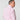 Classic Fit Pink Fine Bengal Stripe Cotton Poplin Shirt with Classic Collar & Two Button Cuff