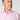Classic Fit Plain Pink End - on - End Cotton Shirt with Cut - away Collar & Double Cuff