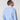 Classic Fit Plain Sky Blue Cotton Poplin Shirt with Classic Collar & Double Cuff