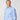 Classic Fit Plain Sky Blue Cotton Poplin Shirt with Classic Collar & Double Cuff