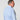 Classic Fit Plain Sky Blue Cotton Poplin Shirt with Classic Collar & Two Button Cuff