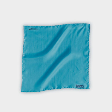 Classic Teal Silk Pocket Square