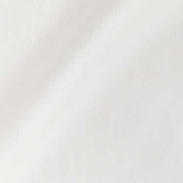 Classic White Silk Pocket Square