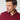 Contemporary Fit Burgundy Fine Corduroy Shirt with Button Down Collar & Two Button Cuff