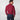 Contemporary Fit Burgundy Fine Corduroy Shirt with Button Down Collar & Two Button Cuff