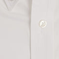 Contemporary Fit, Button Down Collar, 2 Button Cuff Shirt In Plain White