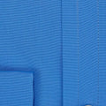 Contemporary Fit, Classic Collar, Double Cuff Shirt In Plain Blue
