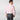 Contemporary Fit Pink Wide Gingham Check Cotton Shirt with Classic Collar & Two Button Cuff