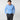Contemporary Fit Plain Deep Blue Cotton Poplin Shirt with Classic Collar & Double Cuff