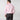 Contemporary Fit Plain Pink Oxford Cotton Shirt with Concealed Button Down Collar & Two Button Cuff