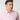 Contemporary Fit Plain Pink Oxford Cotton Shirt with Concealed Button Down Collar & Two Button Cuff