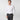Contemporary Fit Plain White Cotton Poplin Shirt with Cut - Away Collar & Two Button Cuff