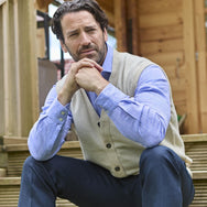 Cream Cashmere Waistcoat