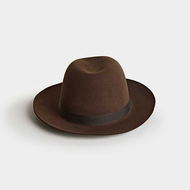Dark Brown Grafton Trilby