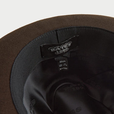 Dark Brown Landau Trilby