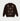 Dark Brown V-Neck Cashmere Argyle Sweater