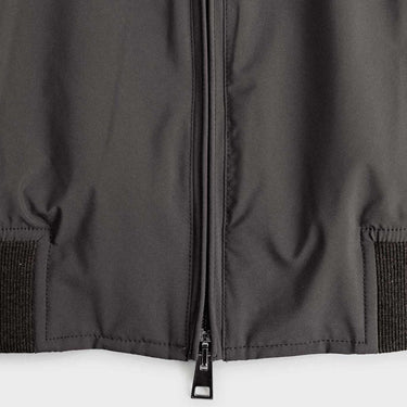 Dark Brown Zip Deck Lightweight Jacket