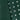 Dark Green & White Spot Silk Tubular Scarf