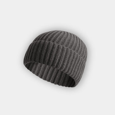 Dark Grey Cashmere Beanie