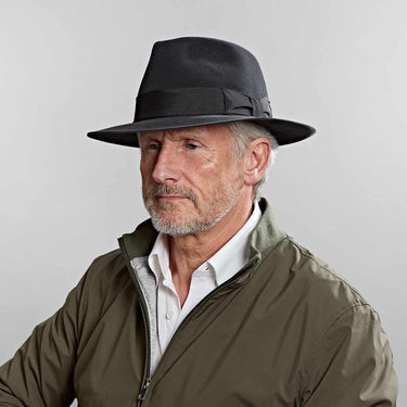 Dark Grey Grosvenor Fedora