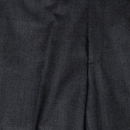 Dark Grey Pure Wool Trousers