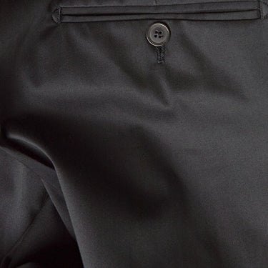 Dark Navy Cotton Mix Trousers