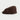 Dark Umber Herringbone Wool Flat Cap