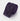 Deep Purple & White Spot Knitted Silk Tie