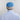 Denim Blue Linen Flat Cap