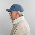 Denim Hopsack Linen Baseball Cap