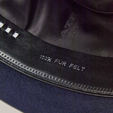 Electric Blue Bruand Fedora