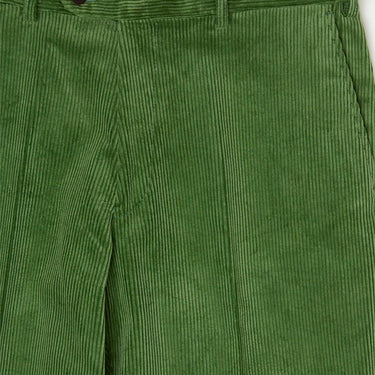 Emerald Cotton Corduroy Trousers