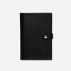 Ettinger Black Capra AirTag Passport Case