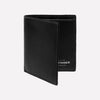Ettinger Black Capra Mini Wallet With 6 C/C