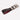 Ettinger Black & Red Sterling Stirrup Keyring