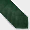 Forest Green Herringbone Silk Tie