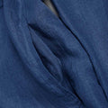 Freisa Blue Linen & Suede Overshirt