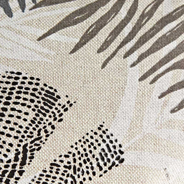 Fronds Natural Cotton Flat Cap