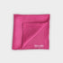Fuchsia & White Small Spot Silk Pocket Square