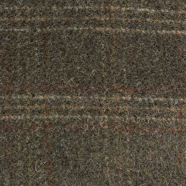 Green Loden Check Wool & Alpaca Harlem Cap