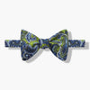 Green Paisley Silk Bow Tie