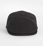 Green Wool Herringbone Toni Cap