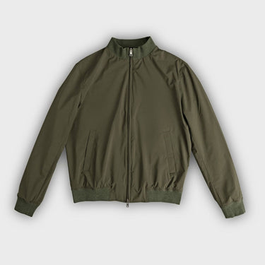 Green Zip Deck Lightweight Jacket