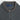 Grey Cashmere Baseball Cardigan with Brown Trim