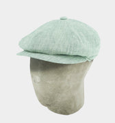 Grey Linen 8-Piece Cap