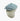 Grey & White Herringbone Silk Gatsby Cap